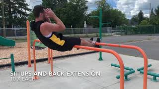 15 minutes Park Workout | 10 reps of 10 exercises for 3 Rounds
