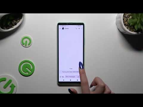 Sony Xperia 10 IV - How to Turn On and Use Voice Typing | Activate Voice Input