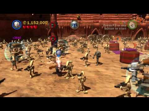 Lego Star Wars III: The Clone Wars - Prologue - Geonosian Arena (Free Play #2)