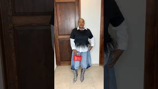 Let’s Get Dressed: Snake Print, Feathers, and Denim—Oh My! ￼#shorts #letsgetdressed