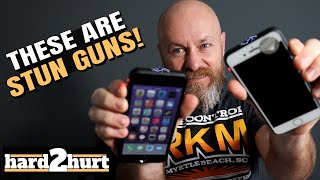 Testing Cell Phone Stun Guns with Ryan, Amber and Sensei Seth