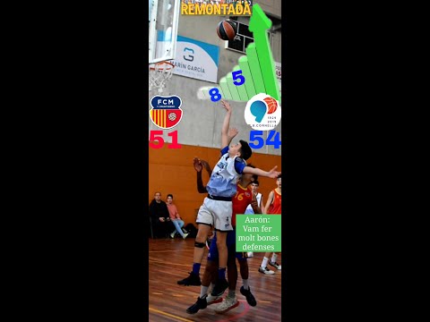 F.C. Martinenc Bàsquet A 51 - C.B. Cornellà 54