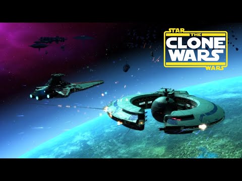 Massive Star Wars: Empire at War Space Battles | Cinematic Clone Wars Battles