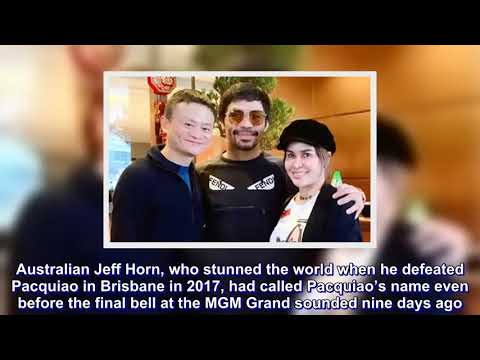 Manny Pacquiao: 'Please fall in line'