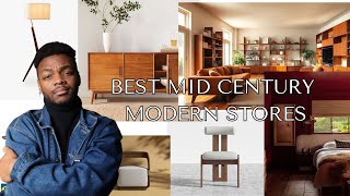 The Coolest Mid Century Modern Furniture | Best Store Finds!
