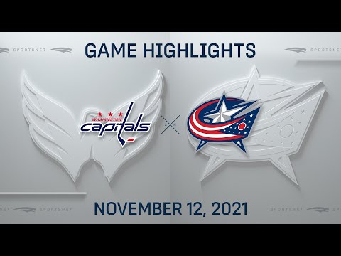NHL Highlights | Capitals vs. Blue Jackets - Nov 12, 2021