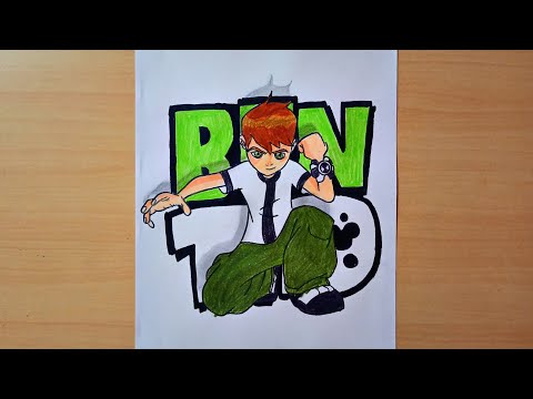 How to Draw Ben 10 || Ben 10 Drawing Step by Step ||...