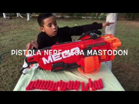 Pistola Nerf Mega Mastodon 👍👍
