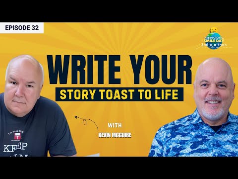 Wine, Books, and Smiles – Kevin McGuire | Intl. Smile-A-Thon 2025 | Episode 32