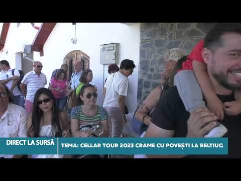 DIRECT LA SURSA  - CELLAR TOUR CRAMELE CU POVEȘTI DE LA BELTIUG 27 09 2023
