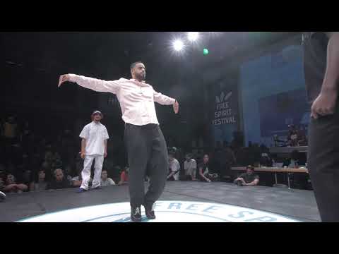 Free Spirit Festival 2018 Championship Nelson & Greenteck vs Creesto & Popping Prince Popping Final