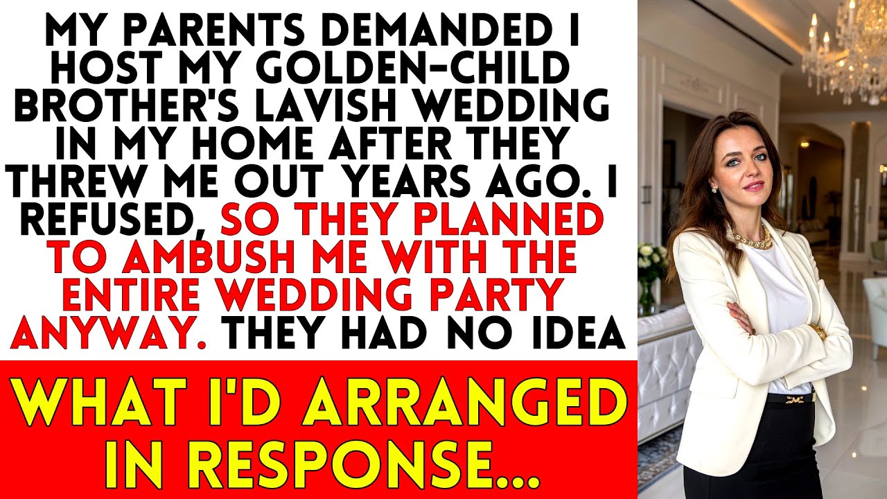 They Tried To Force My Brother’s Wedding Into My Home After Disowning Me