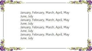 Boney M. - The Calendar Song January February March Lyrics