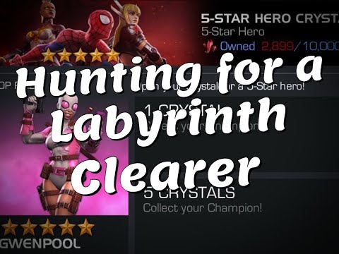Quadruple 5 Star Crystal Opening!! | Marvel Contest of Champions