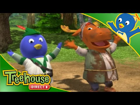 The Backyardigans | Robin Hood Songs - Kids TV Series, Kingdom Kids Zone - Treehouse Direct