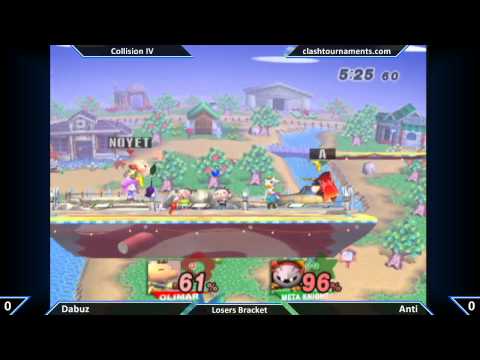 SSBB - Anti vs Dabuz - Collision IV