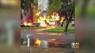 Dramatic Video Shows Massive Fireball Swallow Homes After Riverside Plane Crash
