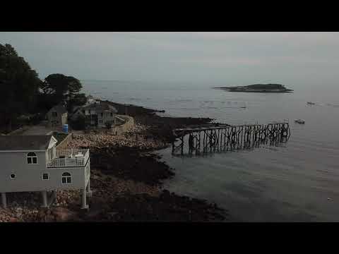 Drone Video of Magnolia Harbor, MA (4K)