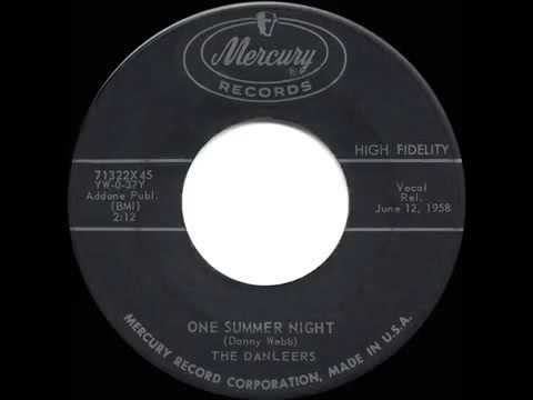 1958 HITS ARCHIVE  One Summer Night   Danleers