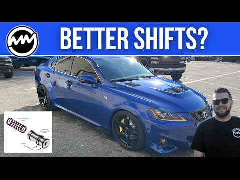 Making The Lexus IS 350 Transmission STRONGER?!