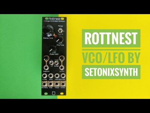 Rottnest VCO/LFO by SetonixSynth | Build and Demo