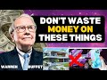 13 Ways POOR People Waste Their MONEY! By Warren Buffett