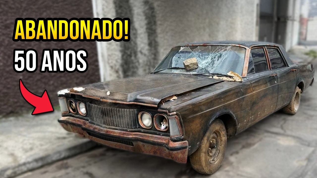 RARE CAR ABANDONED FOR 50 YEARS! BEFORE AND AFTER