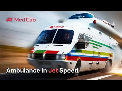 Ambulance के इतिहास में पहली बार ! Uttar Pradesh की Fastest Ambulance Service | MedCab- Coming Soon