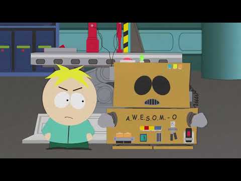 “Un momento, ¿El robot se tiró un pedo? ¡Pero, el no tira pedos!” Genial-o..Episodio 5–Temporada 8..