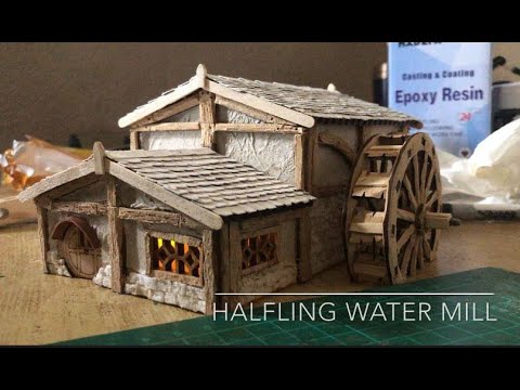 Halfling Water Mill Build - Part 1
