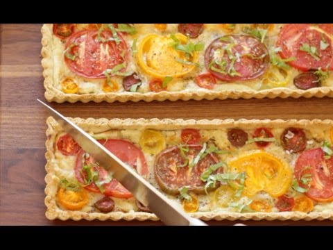 Beth's Easy Tomato Tarts (Inspired by the Audible App!)