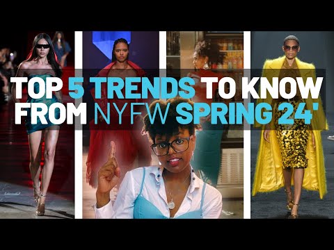 THE TOP FIVE TRENDS TO KNOW FROM NYFW SPRING/SUMMER 2024 / Bougie in Pink's Fashion Takes