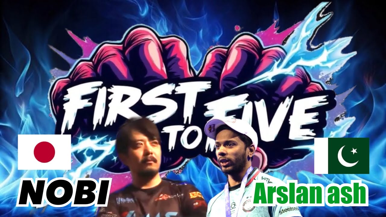 【鉄拳8】FIRST TO FIVE vol.4 日本 NOBI vs パキスタン Arslan ash  【FT5】