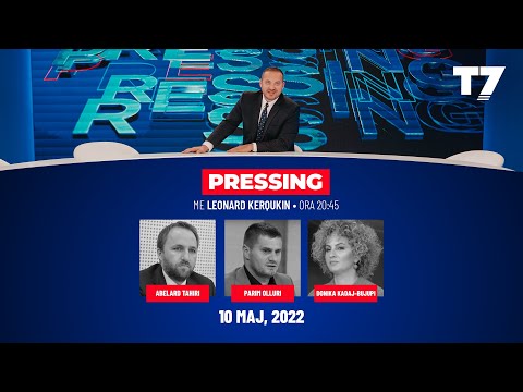 Shefi i deputetëve të PDK-së, Abelard Tahiri përballë analistëve / Pressing - 10.05.2022 | T7