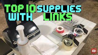 AMAZON FBA Top 10 supplies and products I use & recommend