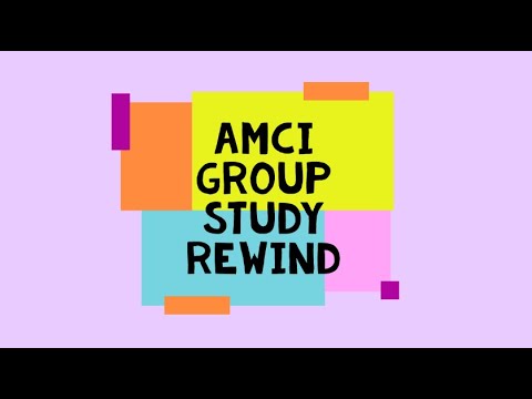 AMCI Group Study Rewind CPT Digestive, Urinary Male/Female Sections for #MedicalCoders