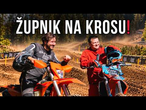 Župnik Martin Golob prvič na motokros stezi! 😳 | VLOG #50