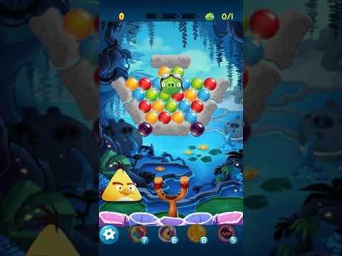 Angry Birds POP Bubble Shooter - Level 102. Gameplay Android walkthrough