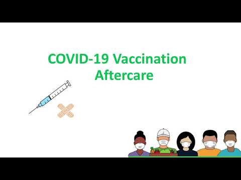 Vaccine Aftercare for International Agriculture Workers - English