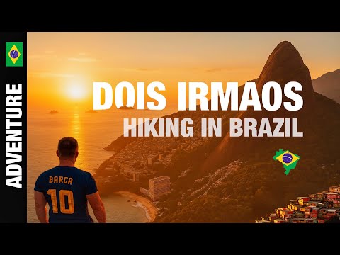 🇧🇷 Hiking in Rio de Janeiro | Dois Irmãos Mountain at Sunrise