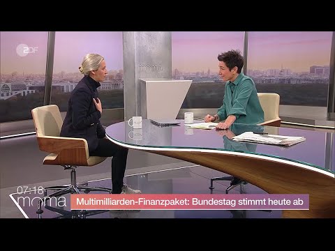 Dunja Hayali und Alice Weidel -💙Traumpaar💙 - ARD/ZDF Morgenmagazin - MoMa live #talk -18. March 2025