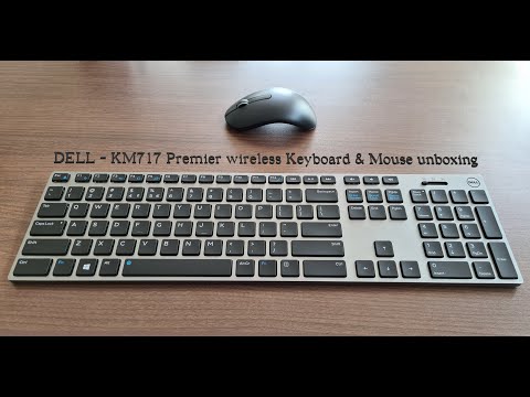 Dell - KM717 Premier wireless keyboard & mouse | Unboxing | Review |  #dell #wireless #keyboard