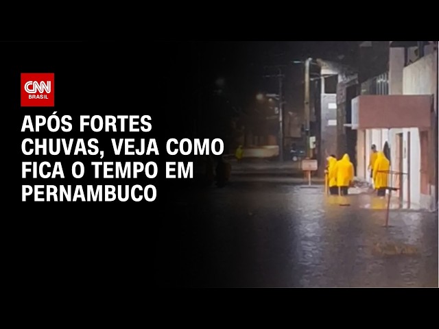 Meteorologista repercute efeitos das chuvas no Recife | AGORA CNN