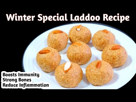 Winter Special Laddoo | Eat 1 Ladoo | Strong Bones | Boosts Immunity | Gond Ladoo | Pinni Recipe
