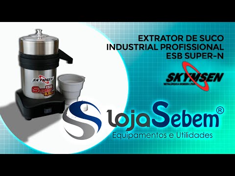 Extrator de Suco para Restaurante Skymsen EX Super Inox