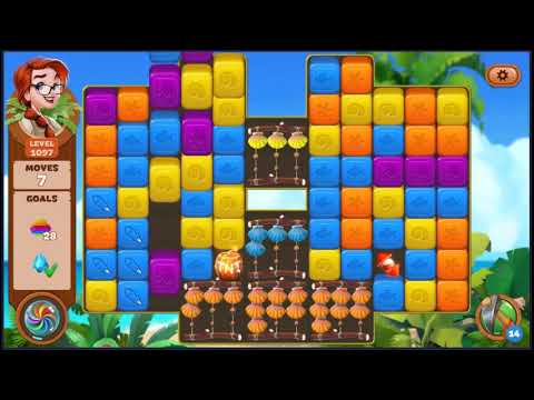 Lost Island Blast Adventure Level 1097 - NO BOOSTERS 🏝️ | SKILLGAMING ✔️