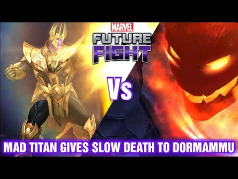 Thanos Solo Vs Dormammu with Mighty Destruction Marvel Future Fight #mff #histromorphic #Thanos