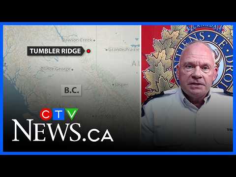 RCMP provide update on deadly mass shooting in Tumbler Ridge, B.C.