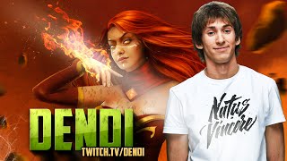 Dota 2 Stream: Na`Vi Dendi - Lina (Gameplay & Commentary)