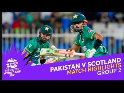 Pakistan vs Scotland Highlights HD Icc T20 World Cup 2021 #PakvSco